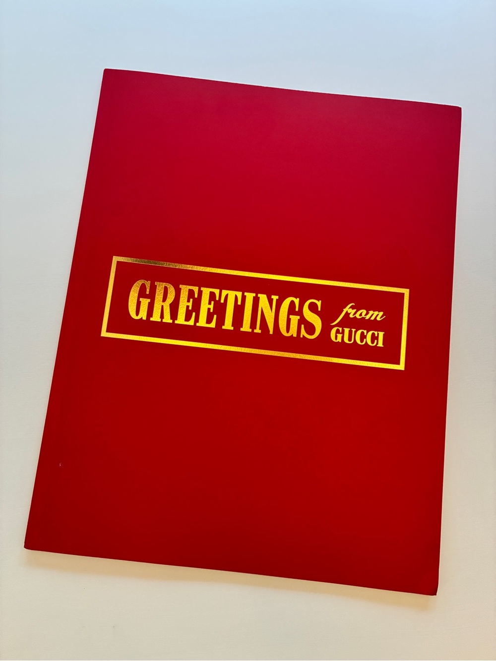 🎁 Gucci Gift Wrapping Paper Holiday Book 2022 VIP